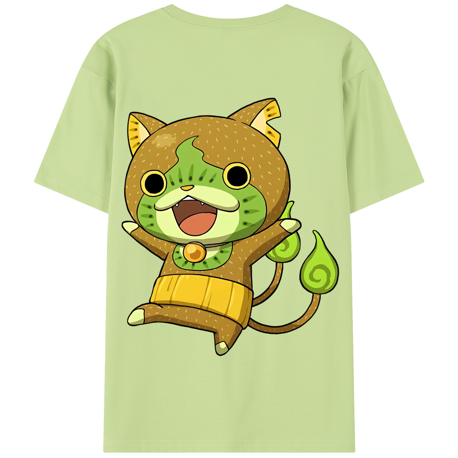 （画像用） 妖怪ウォッチ Yo-kai Watch 綿100％半袖Tシャツ（背面プリント）